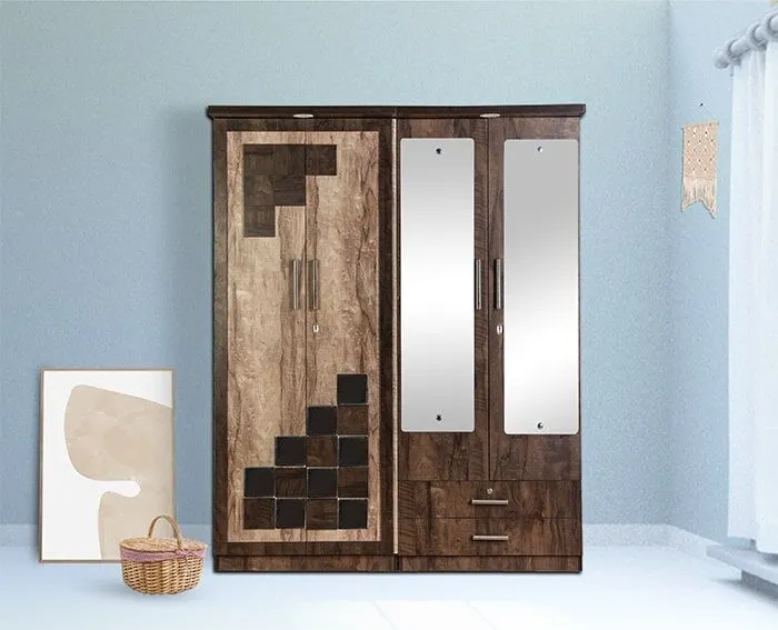 VIVDeal Triangular Chess Wardrobe